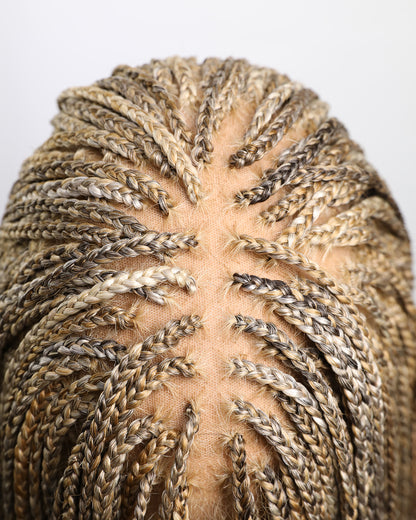 Micro Braids HD Full Lace 36" 200 Strands Box Braided Wig