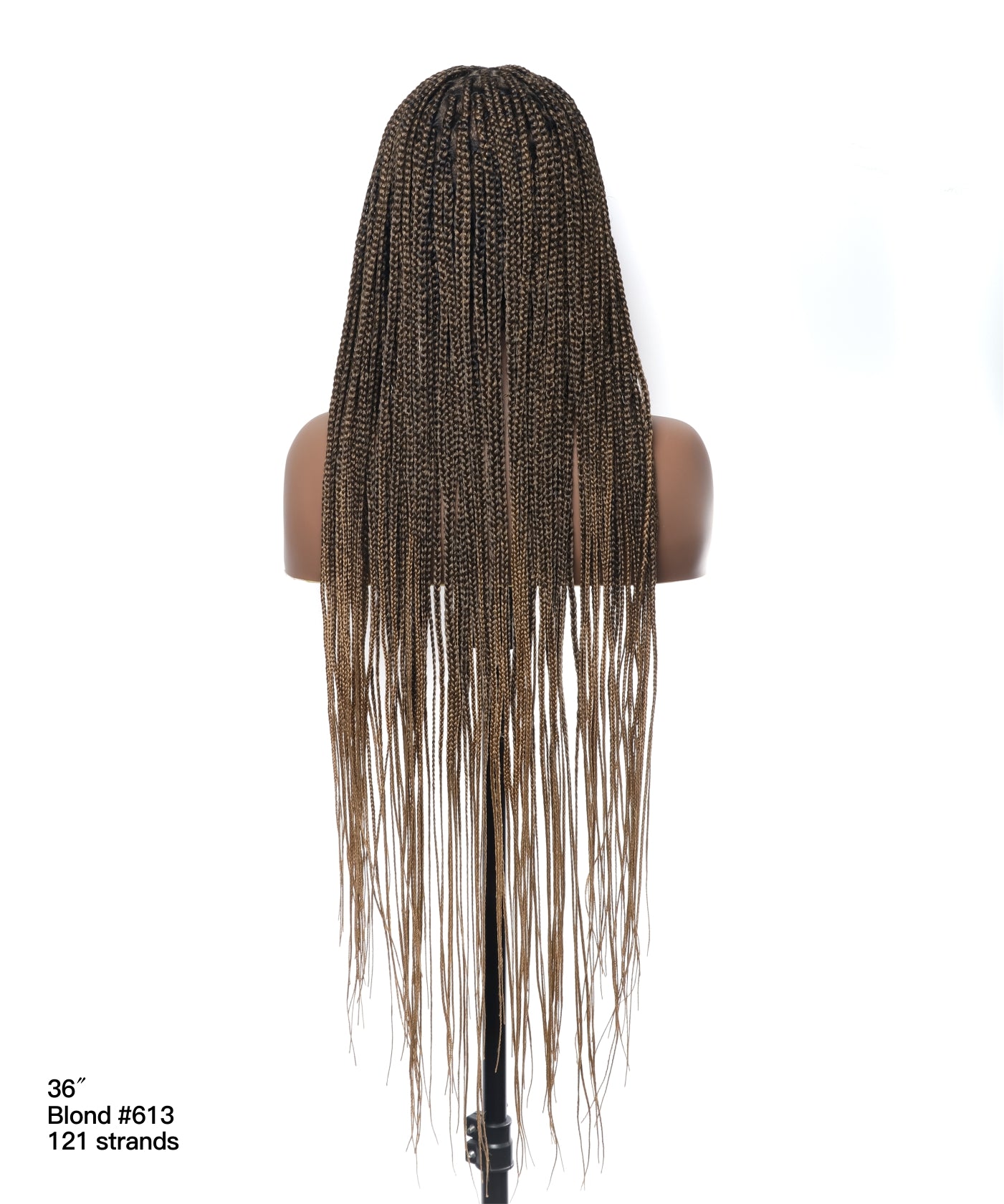 Lightweight Knotless HD Lace Box Braided Wig