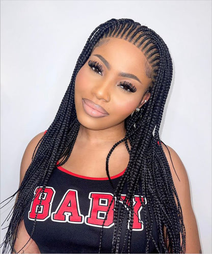 Cornrow Box Braids - JALIZA