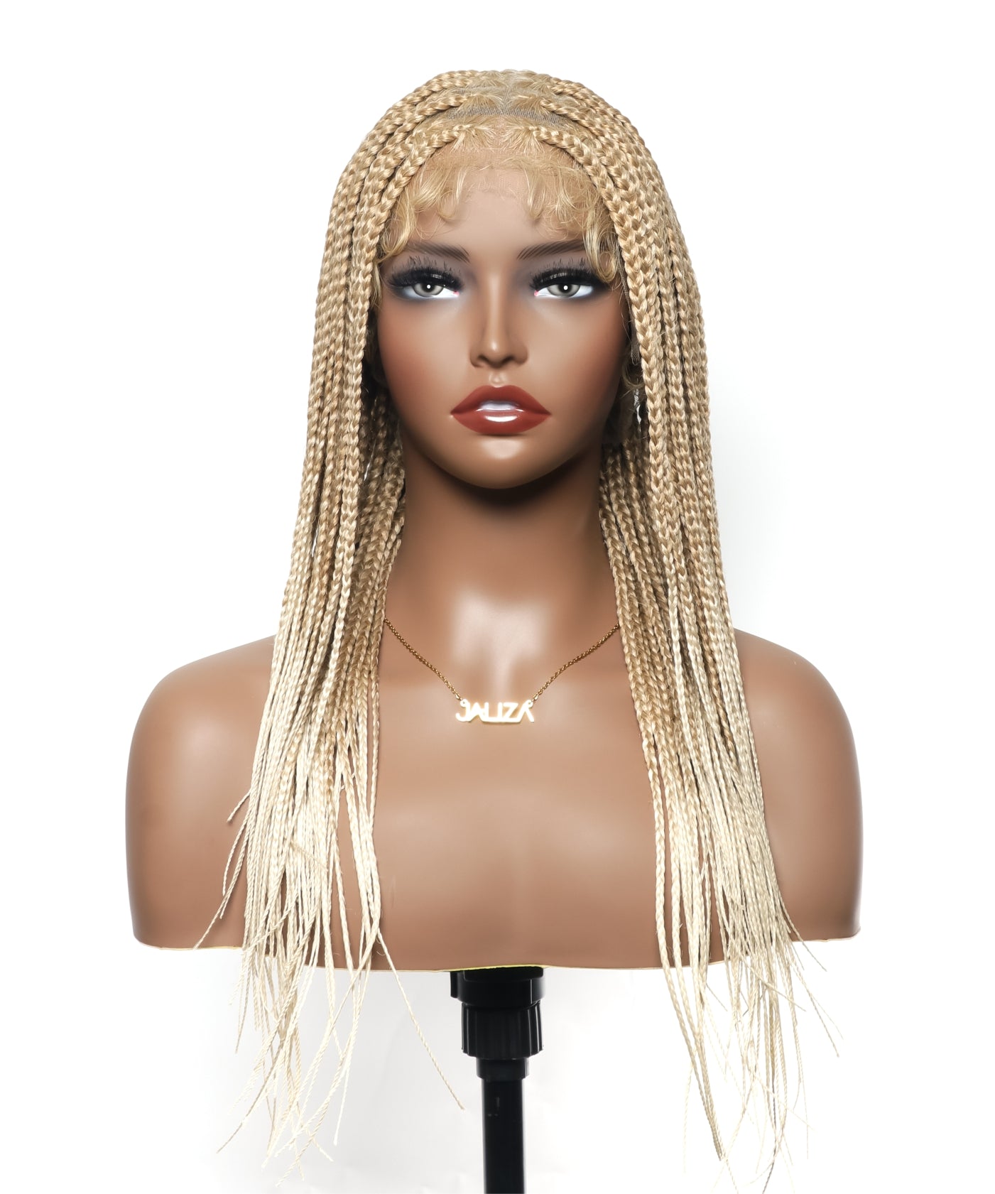 HD Lace Knotless Box Braided Wig Color #613