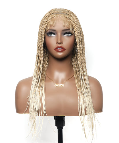 HD Lace Knotless Box Braided Wig Color #613