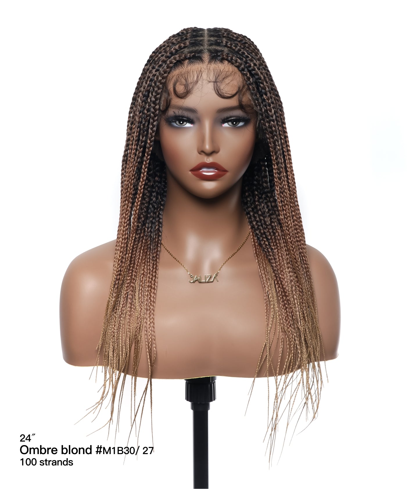 Lightweight Knotless HD Lace Box Braided Wig