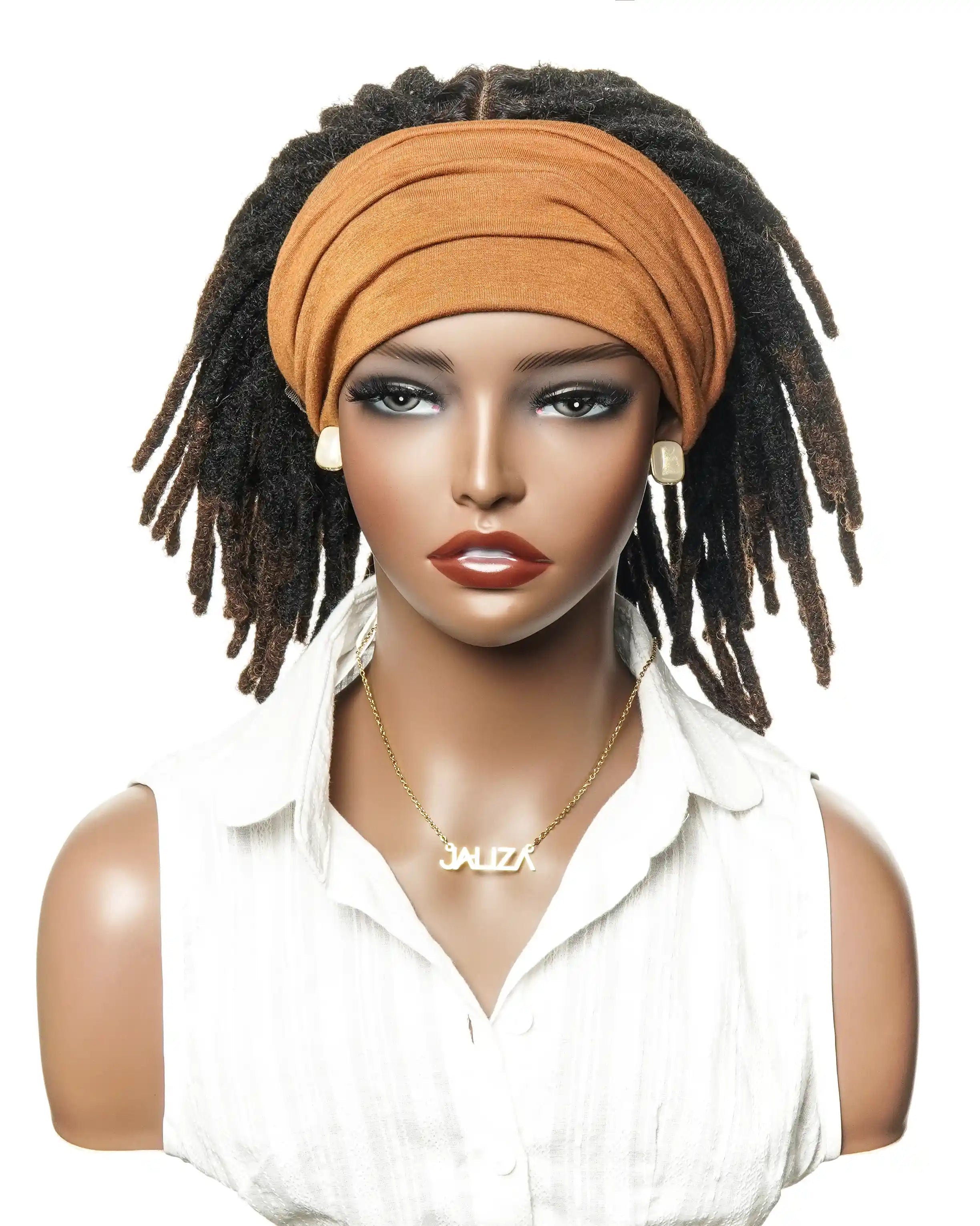 12" Salon Level Dreadlock 100% Human Hair Pre Bleached HD Full Lace Wig