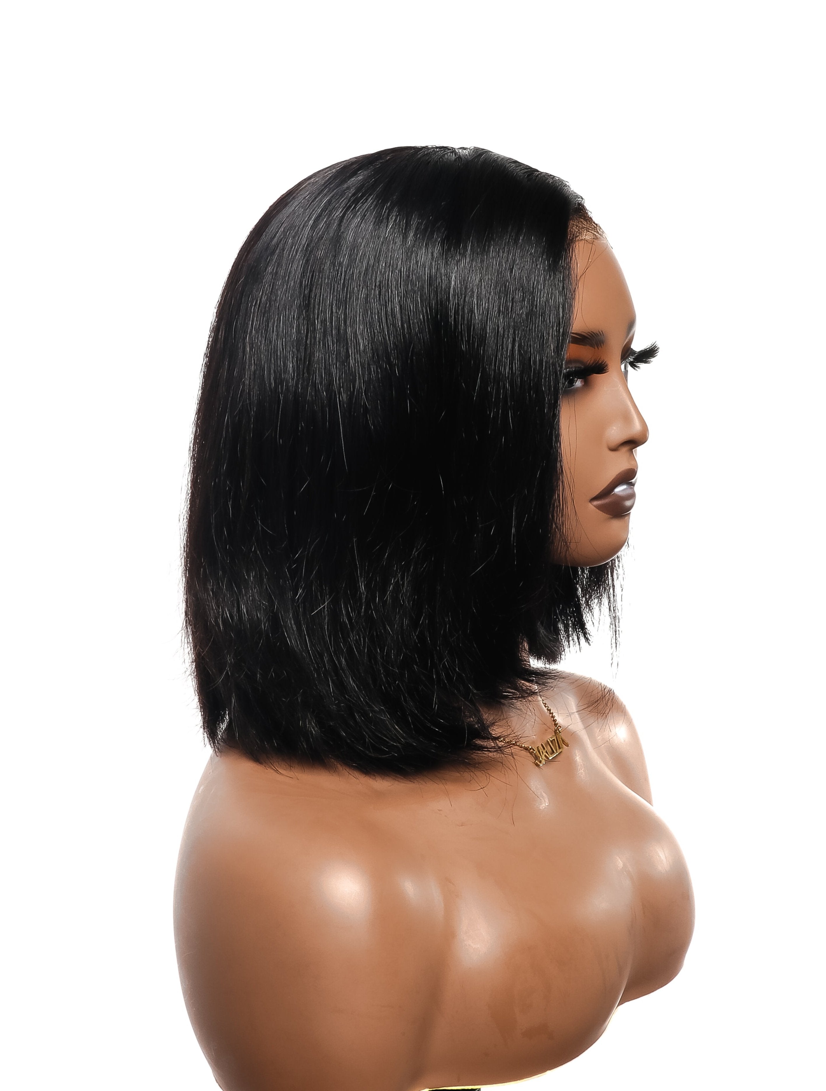 Glueless HD lace Deep Wave Pre Cut Pre Bleached Invisible Knots Virgin Human Hair Braided Wig