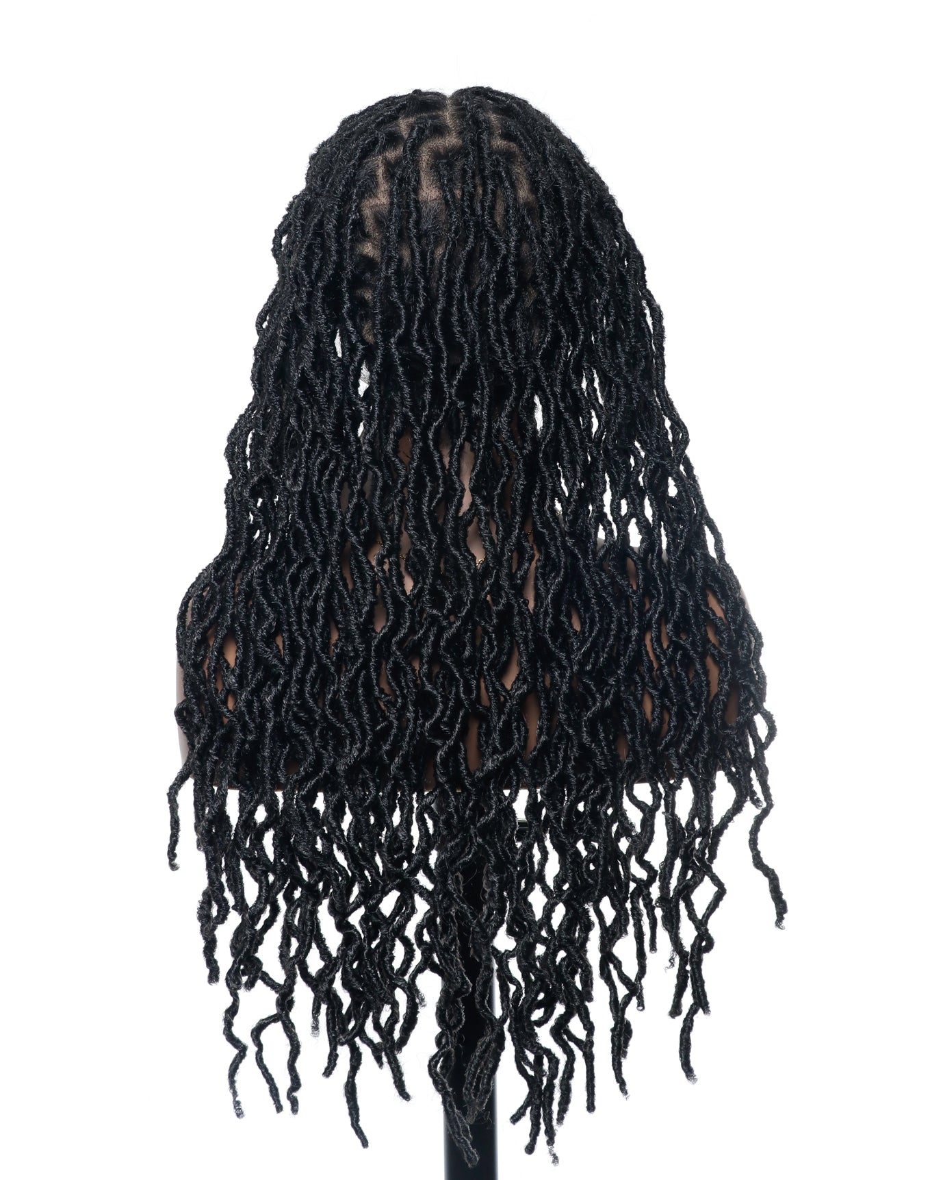 Salon-Level Locs HD Full Lace 24“ 80 Strands Braided Wig