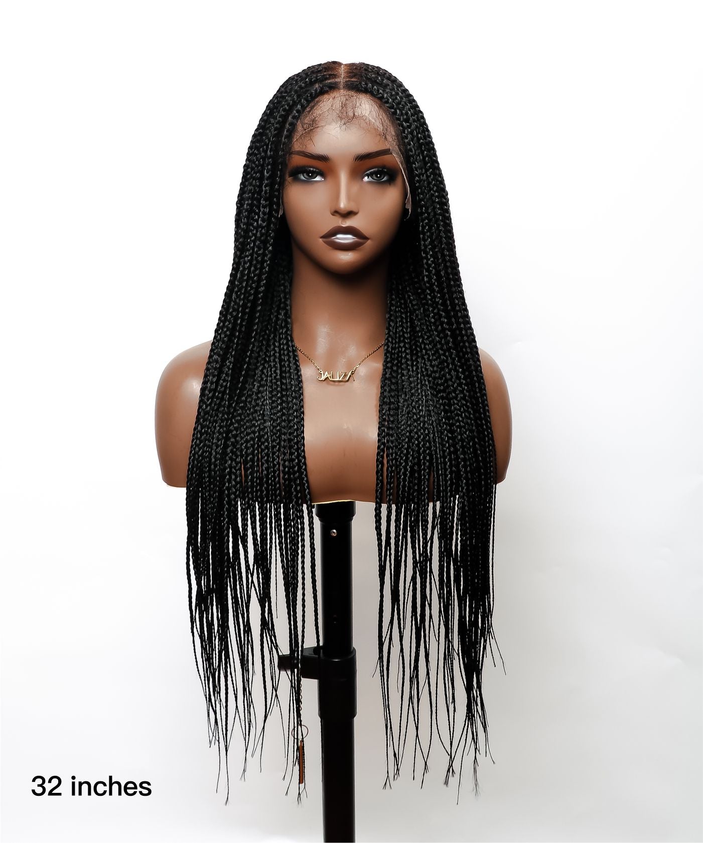 braided box braid wig