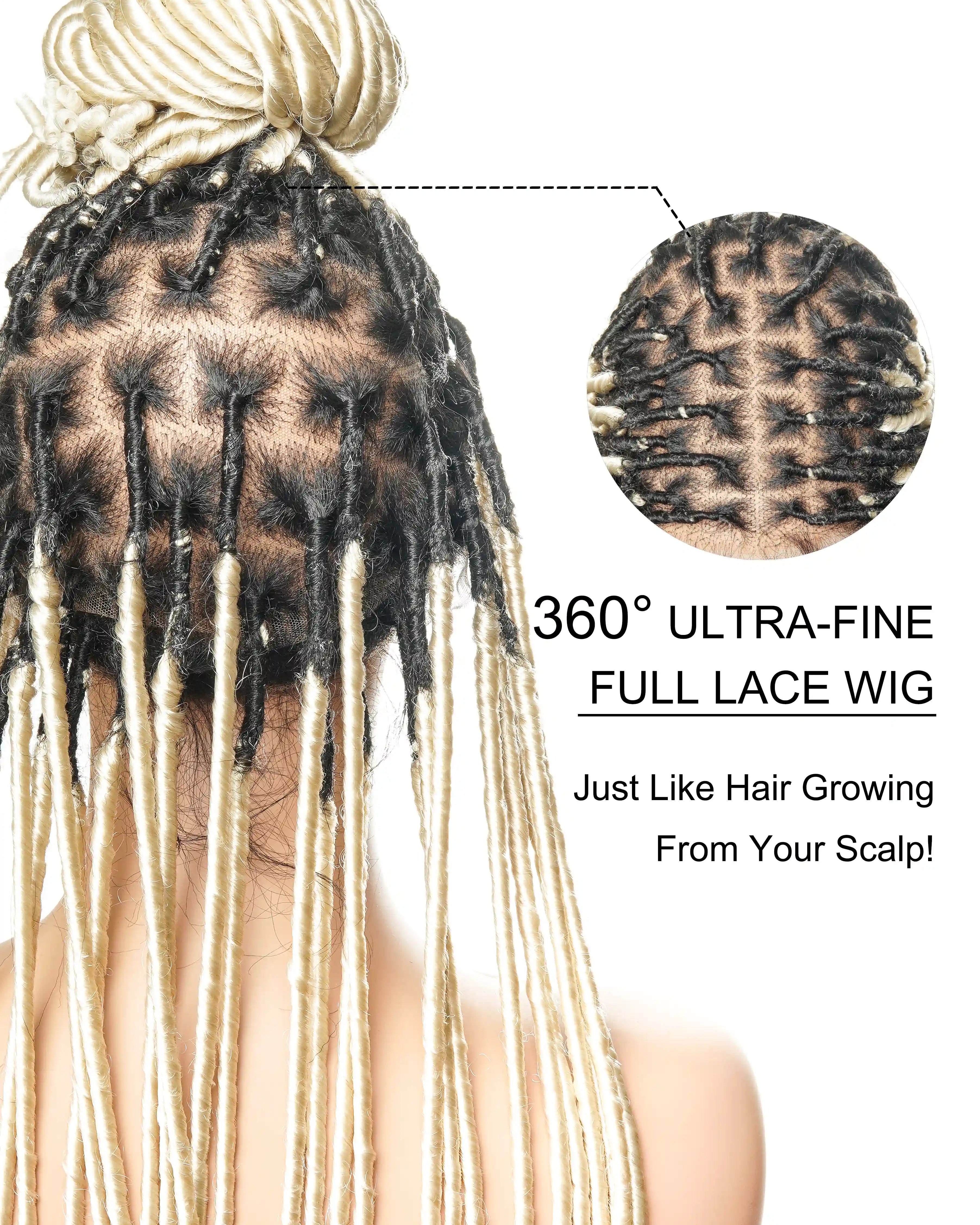 Salon-Level HD Full Lace Soft Loc Wig