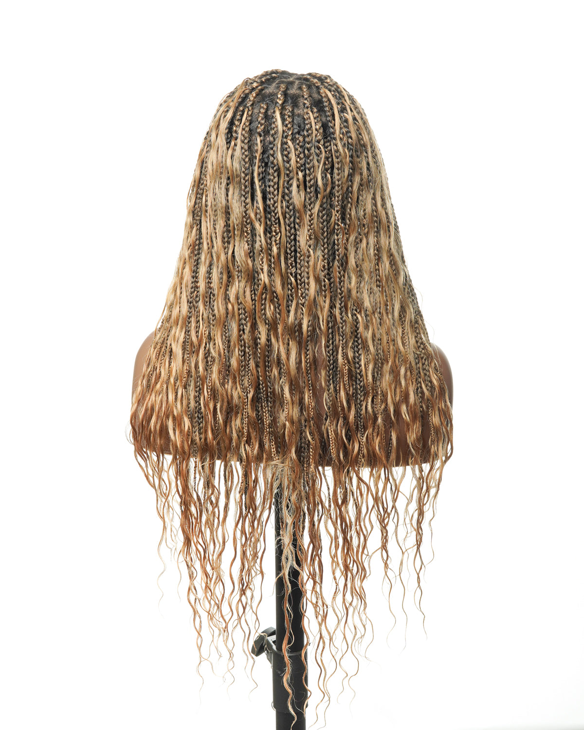 high density boho braided wig