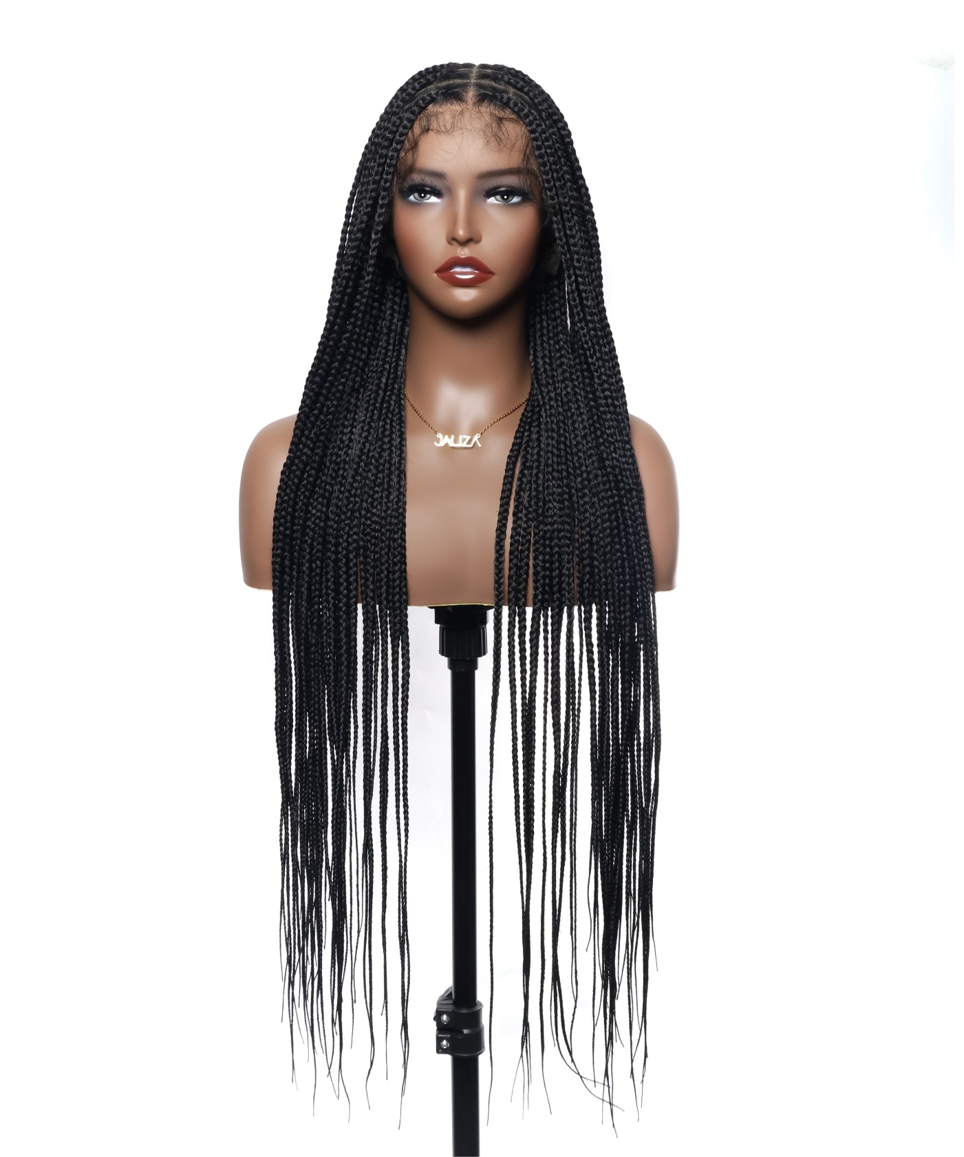 Lightweight Knotless HD Lace Box Braided Wig