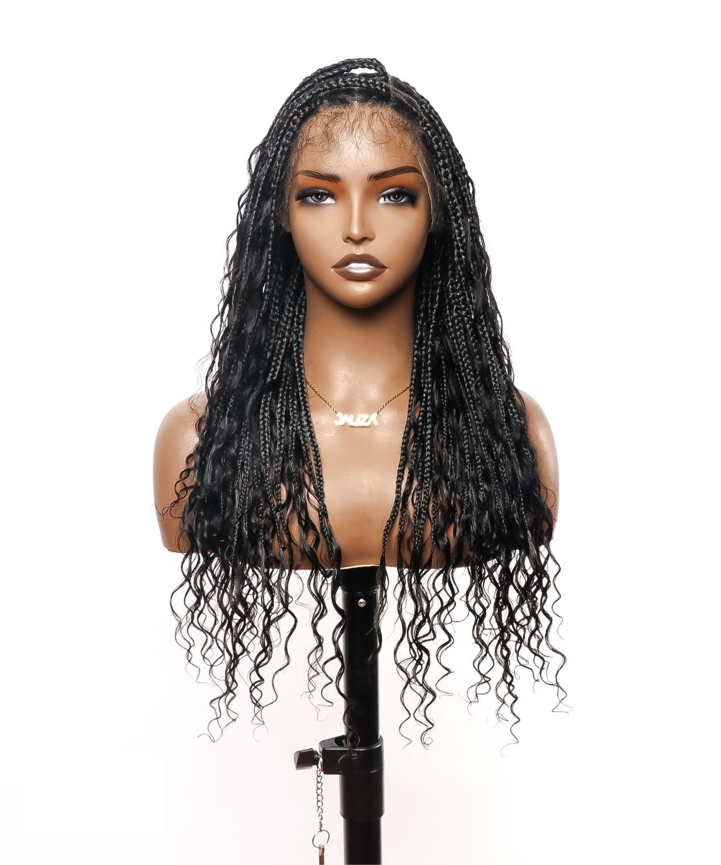 lightweight human hair boho braids