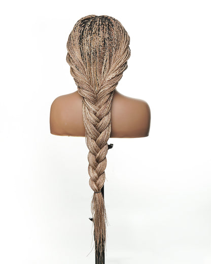 micro box braided wig