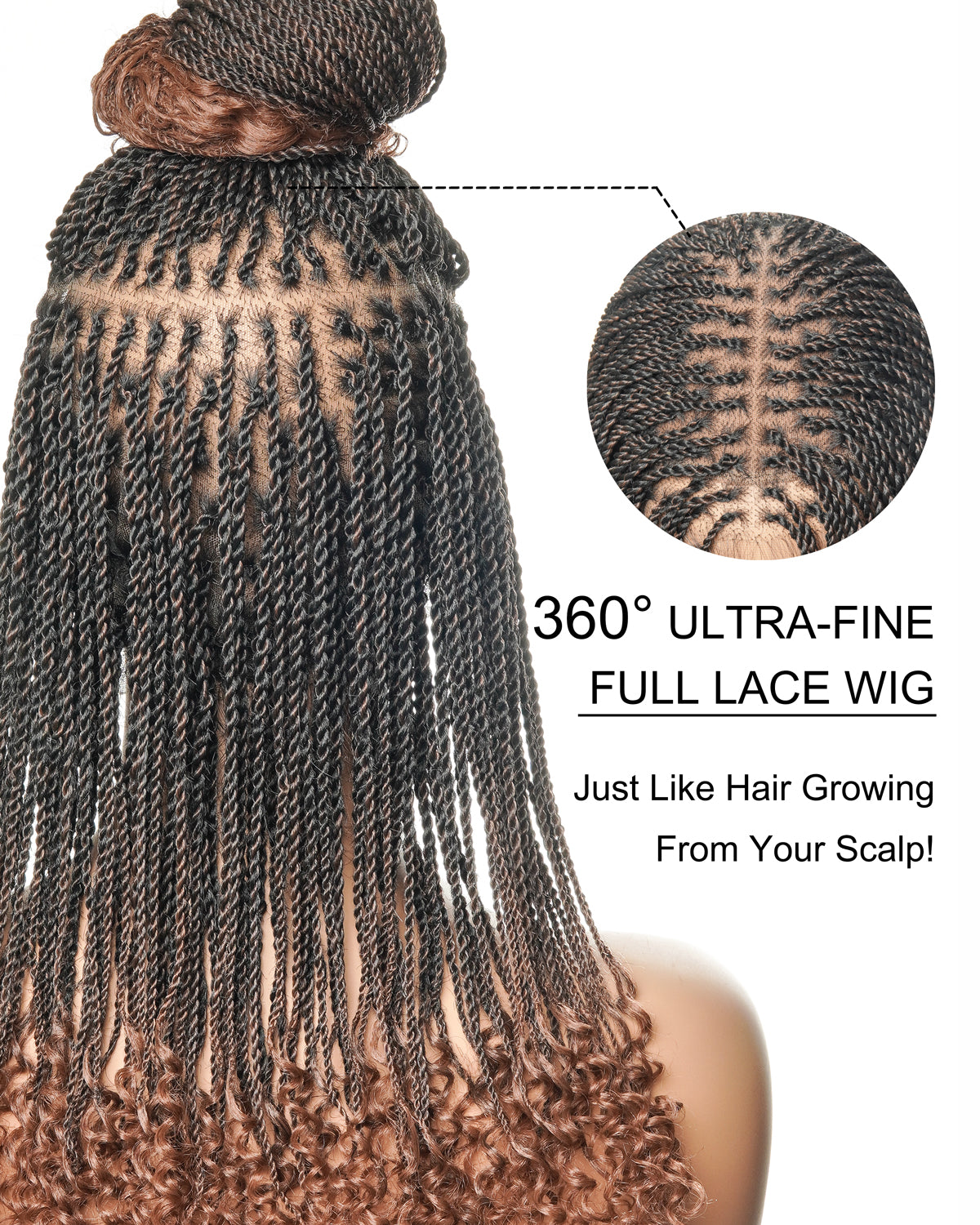 micro senegalese twist wig