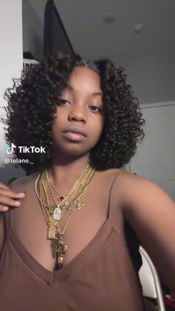 curly bob wig video 2 - Jaliza